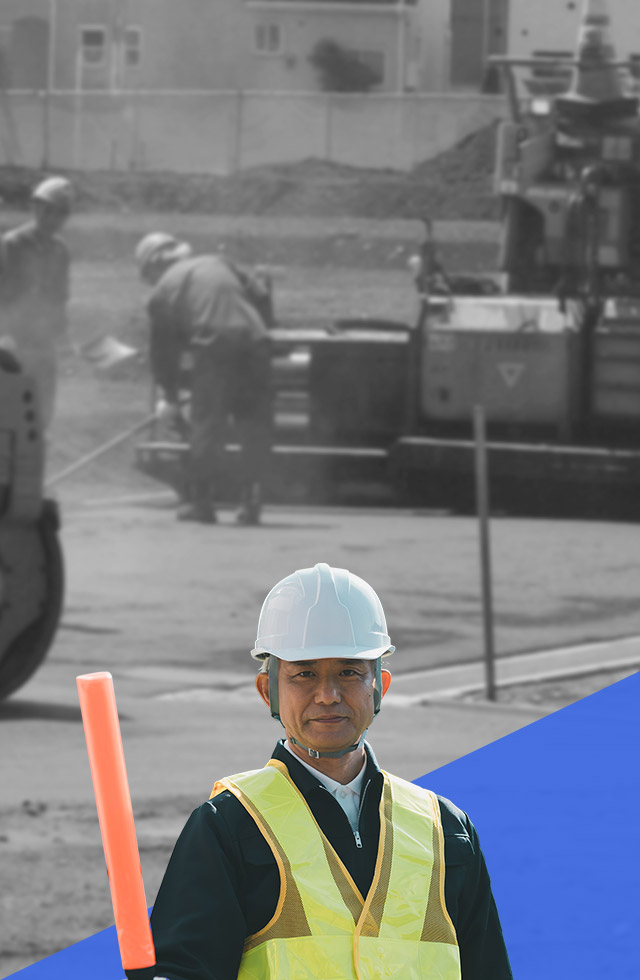 街の安全を支える交通誘導警備